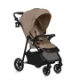 Carucior sport, Lionelo, Emma One, Cu tavita, Suport pahar, Plasa de tantari, Roti EVA, Maner reglabil, Pana la 22 kg, 6 luni+, Conform cu EN1888-1, Bej - 1