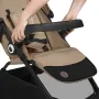 Carucior sport, Lionelo, Emma One, Cu tavita, Suport pahar, Plasa de tantari, Roti EVA, Maner reglabil, Pana la 22 kg, 6 luni+, Conform cu EN1888-1, Bej - 20