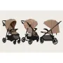 Carucior sport, Lionelo, Emma One, Cu tavita, Suport pahar, Plasa de tantari, Roti EVA, Maner reglabil, Pana la 22 kg, 6 luni+, Conform cu EN1888-1, Bej - 3