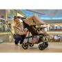Carucior sport, Lionelo, Emma Plus, Cu tavita, 2 Suporturi pentru pahar, Geanta accesorii, Conform cu standardul european de securitate EN1888-1, Bej - 8