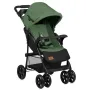 Carucior sport, Lionelo, Emma Plus, Cu tavita, 2 Suporturi pentru pahar, Geanta accesorii, Conform cu standardul european de securitate EN1888-1, Verde