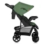 Carucior sport, Lionelo, Emma Plus, Cu tavita, 2 Suporturi pentru pahar, Geanta accesorii, Conform cu standardul european de securitate EN1888-1, Verde - 3