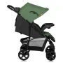 Carucior sport, Lionelo, Emma Plus, Cu tavita, 2 Suporturi pentru pahar, Geanta accesorii, Conform cu standardul european de securitate EN1888-1, Verde - 6