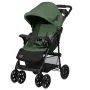Carucior sport, Lionelo, Emma Plus, Cu tavita, 2 Suporturi pentru pahar, Geanta accesorii, Conform cu standardul european de securitate EN1888-1, Verde - 16