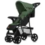 Carucior sport, Lionelo, Emma Plus, Cu tavita, 2 Suporturi pentru pahar, Geanta accesorii, Conform cu standardul european de securitate EN1888-1, Verde - 17