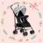 Carucior sport, FreeON, Simple, Spatar si suport picioare reglabile, Capotina cu fereastra, Conform cu standardele de siguranta EN 1888-1:2018 si A1:2022, Black/White - 2