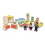 Melissa & Doug - Casuta De Papusi Din Lemn Mobilata - 3