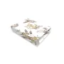 Cearceaf cu elastic, MimiNu, Pentru patut co-sleeper, Leonie, Dimensiune 83 x 50 cm, Din bumbac certificat Oeko Tex Standard 100, Savanna - 1