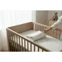 Cearceaf cu elastic, MimiNu, Premium, Pentru pat 160x80 cm, Din bumbac certificat Oeko Tex Standard 100, Meadow - 4