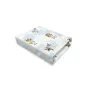 Cearceaf cu elastic, Qmini, Pentru patut co-sleeper, Aurora, Dimensiune 76 x 43 cm, Din bumbac certificat Oeko Tex Standard 100, Sky Adventure - 1