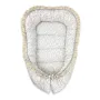 Cosulet bebelus, MimiNu, Premium, Pentru dormit, Baby Nest 55 x 75 cm, Cu Volanase si dantela, Husa 100% bumbac, Din bumbac certificat Oeko Tex Standard 100, Meadow - 1