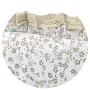 Cosulet bebelus, MimiNu, Premium, Pentru dormit, Baby Nest 55 x 75 cm, Cu Volanase si dantela, Husa 100% bumbac, Din bumbac certificat Oeko Tex Standard 100, Meadow - 3