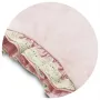 Cosulet bebelus, MimiNu, Premium, Pentru dormit, Baby Nest 55 x 75 cm, Cu Volanase si dantela, Husa 100% bumbac, Din bumbac certificat Oeko Tex Standard 100, Powder Pink - 3