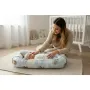 Cosulet bebelus, Qmini, Pentru dormit, Baby Cocoon 75x55 cm, Husa 100% bumbac, Din bumbac certificat Oeko Tex Standard 100, Sky Adventure - 2