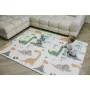 Covoras de joaca, FreeON, Magic Dino, Cu doua fete, Pliabil, Protectie impotriva loviturilor, 200 x 150 cm, Cu Imprimeu pe ambele parti, 0 luni+, Multicolor - 13