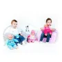 Fotoliu din burete, New Baby, Pentru copii, 42x53, Din spuma, Cu husa din bumbac, 9 luni - 5 ani, Zebra Grey - 5