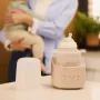 Incalzitor biberoane si sterilizator, Lionelo, ThermUp 4.0, Recipient detasabil, 400 W, 6 moduri de functionare, Functie sterilizare si decongelare, Termostat integrat, Lumina de noapte, Panou tactil, Oprire automata, Placa din otel inoxidabil, Roz - 12