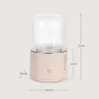 Incalzitor portabil, Lionelo, ThermUp Swift, Portabil, Incalzire in 3 minute, Mentinerea temperaturii, 60 W, USB-C, 4 setari de temperatura: 37-50°C, Recipient 180 ml inclus, Rose Gold - 13