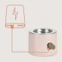 Incalzitor portabil, Lionelo, ThermUp Swift, Portabil, Incalzire in 3 minute, Mentinerea temperaturii, 60 W, USB-C, 4 setari de temperatura: 37-50°C, Recipient 180 ml inclus, Rose Gold - 11