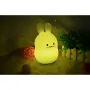 Lampa de veghe, FreeON, Silicon moale, Cu telecomanda si cablu USB, Cu 9 culori diferite si cronometru, Rabbit - 8