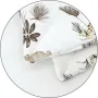 Lenjerie patut cu 5 piese, MimiNu, Cu cearceaf 120x60 cm, Pilota, Pernuta, 2 aparatori, Din bumbac certificat Oeko Tex Standard 100, Savanna - 5
