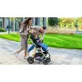Carucior 3 in 1, Lionelo, Amber, Cadru aluminiu, Cu landou intarit si salteluta moale, Cu scoica auto testata ADAC, Reversibil, Cu accesorii, Geanta parinti, Pana la 22 kg, EN1888-1 EN1888-2 EN1466 ECE R129, Negru onyx - 46