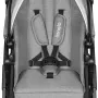 Carucior 3 in 1, Lionelo, Bianka, Transformabil, Cadru aluminiu, Cu landou si salteluta moale, Cu scoica auto, Cu multiple accesorii, Sustine 22 kg, 0 luni+, EN1466:2014+AC:2015, EN1888, Gri - 9