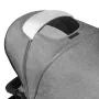 Carucior 3 in 1, Lionelo, Bianka, Transformabil, Cadru aluminiu, Cu landou si salteluta moale, Cu scoica auto, Cu multiple accesorii, Sustine 22 kg, 0 luni+, EN1466:2014+AC:2015, EN1888, Gri - 11