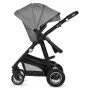 Carucior 3 in 1, Lionelo, Bianka, Transformabil, Cadru aluminiu, Cu landou si salteluta moale, Cu scoica auto, Cu multiple accesorii, Sustine 22 kg, 0 luni+, EN1466:2014+AC:2015, EN1888, Gri - 17