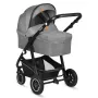 Carucior 3 in 1, Lionelo, Bianka, Transformabil, Cadru aluminiu, Cu landou si salteluta moale, Cu scoica auto, Cu multiple accesorii, Sustine 22 kg, 0 luni+, EN1466:2014+AC:2015, EN1888, Gri - 21
