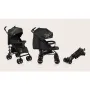 Carucior sport compact, Lionelo, Irma, Spatar ajustabil in 4 pozitii, Suport picioare reglabil, Manere rotative, Pliere tip umbrela, 6- 36 luni, Pana la 15 kg, Conform cu EN1888-1:2018, Negru - 3
