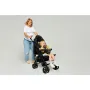 Carucior sport compact, Lionelo, Irma, Spatar ajustabil in 4 pozitii, Suport picioare reglabil, Manere rotative, Pliere tip umbrela, 6- 36 luni, Pana la 15 kg, Conform cu EN1888-1:2018, Negru - 30