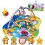 Salteluta interactiva, Lionelo, Anika,  Cu jucarii, Oglinda, Perna, Conform cu standardul european de securitate EN71, Multicolor - 4