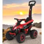 Masinuta de impins, Baby Mix, Mega, Pana la 30 kg, Cu maner de impins, Cu suport picioare, Cu protectii laterale, Cu sunete, 12 luni+, Red - 3