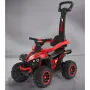 Masinuta de impins, Baby Mix, Mega, Pana la 30 kg, Cu maner de impins, Cu suport picioare, Cu protectii laterale, Cu sunete, 12 luni+, Red - 7