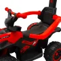 Masinuta de impins, Baby Mix, Mega, Pana la 30 kg, Cu maner de impins, Cu suport picioare, Cu protectii laterale, Cu sunete, 12 luni+, Red - 9