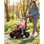 Masinuta de impins, Baby Mix, Mega, Pana la 30 kg, Cu maner de impins, Cu suport picioare, Cu protectii laterale, Cu sunete, 12 luni+, Red - 2