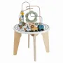 Masuta Montessori cu activitati, Free2Play, Cu multiple activitati, Dezvolta coordonarea ochi-mana, Din lemn, 18 luni+, Think and Play - 2