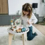 Masuta Montessori cu activitati, Free2Play, Cu multiple activitati, Dezvolta coordonarea ochi-mana, Din lemn, 18 luni+, Think and Play - 5