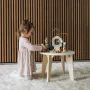 Masuta Montessori cu activitati, Free2Play, Cu multiple activitati, Dezvolta coordonarea ochi-mana, Din lemn, 18 luni+, Think and Play - 12