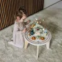 Masuta Montessori cu activitati, Free2Play, Cu multiple activitati, Dezvolta coordonarea ochi-mana, Din lemn, 18 luni+, Think and Play - 13
