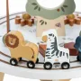 Masuta Montessori cu activitati, Free2Play, Cu multiple activitati, Dezvolta coordonarea ochi-mana, Din lemn, 18 luni+, Think and Play - 14