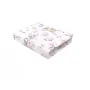 Cearceaf cu elastic, MimiNu, Pentru patut co-sleeper, Vera, Dimensiune 89 x 51 cm, Din bumbac certificat Oeko Tex Standard 100, Sweet Deer Pink - 1
