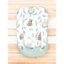 Cosulet bebelus, MimiNu, Pentru dormit, Baby Cocoon 75x55 cm, Husa 100% bumbac, Din bumbac certificat Oeko Tex Standard 100, Lulu Natural - 3
