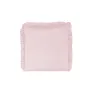 Perna clasica de dormit, MimiNu, Cu husa detasabila cu fermoar, Din bumbac certificat Oeko Tex Standard 100, 40x40 cm, Colectia Royal, Powder Pink