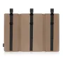 Organizator multifunctional, Lionelo, Sidepocket L, 58x11x58 cm, 3 parti independente cu multiple buzunare, Universal, Constructie ranforsata, Bej - 7