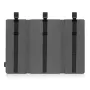 Organizator multifunctional, Lionelo, Sidepocket L, 58x11x58 cm, 3 parti independente cu multiple buzunare, Universal, Constructie ranforsata, Gri - 7