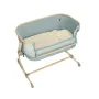 Patut co-sleeper, Jane, Babyside III, Reglabil in 6 pozitii pe inaltime, Cu lenjerie si roti, Pana la 9 kg, 0 luni+, 85x60x66 cm, EN 1130:2019, EN 16890:2017 +A1:2021, Botanic