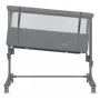 Patut co-sleeper, Lionelo, Aurora, 3 in 1, Cu leganare si setare unghiulara, Saltea cu densitate T25 si geanta transport, Reglabil in 5 pozitii pe inaltime, Pana la 9 kg, 0 luni+, 85x60x66 cm, EN 1130:2019+AC:2020, EN 16890:2, Granit - 9