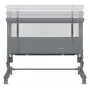Patut co-sleeper, Lionelo, Aurora, 3 in 1, Cu leganare si setare unghiulara, Saltea cu densitate T25 si geanta transport, Reglabil in 5 pozitii pe inaltime, Pana la 9 kg, 0 luni+, 85x60x66 cm, EN 1130:2019+AC:2020, EN 16890:2, Granit - 10
